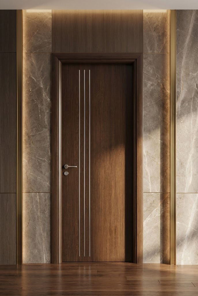 Cửa gỗ công nghiệp