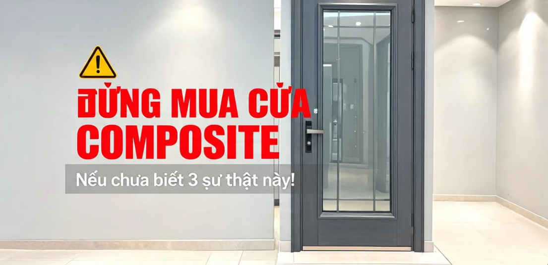 Đừng Mua Cửa Composite Nếu Bạn Chưa Biết 3 Điều Này